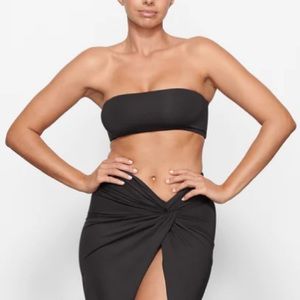 NEW Skims Swim Beandeau (Black) (Large) Never Worn